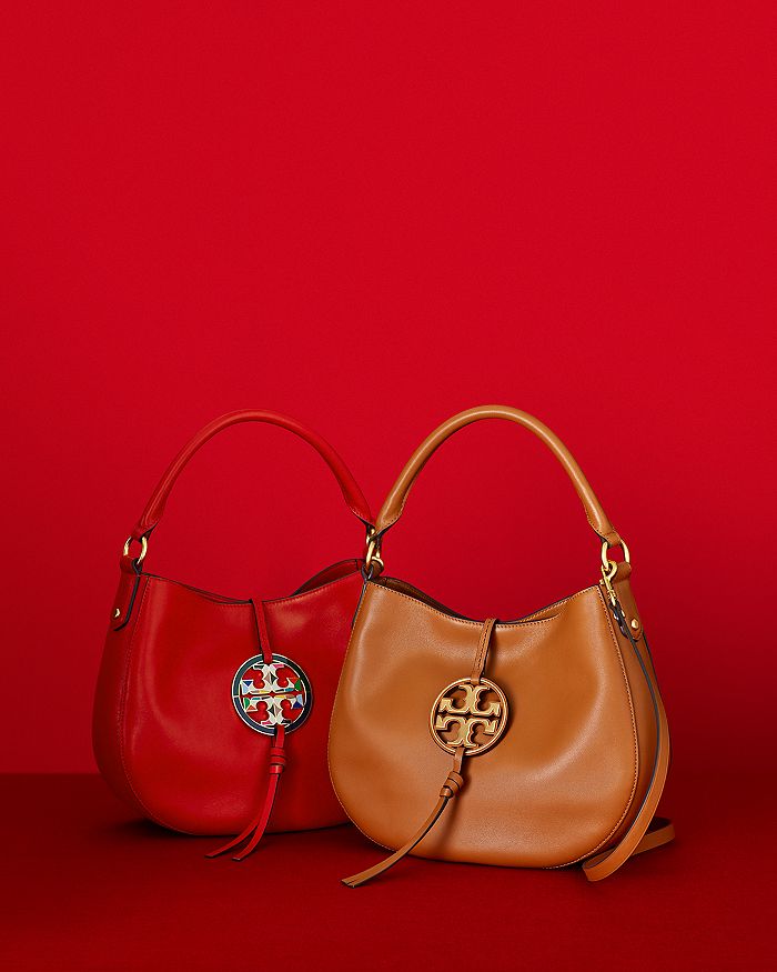tory burch mini miller black leather