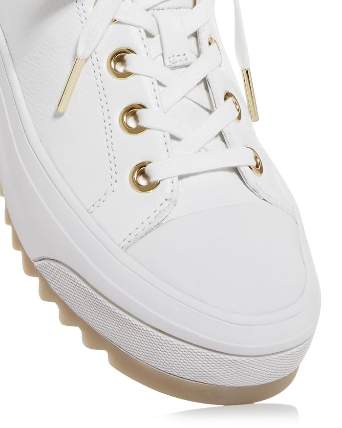 michael kors black platform sneakers