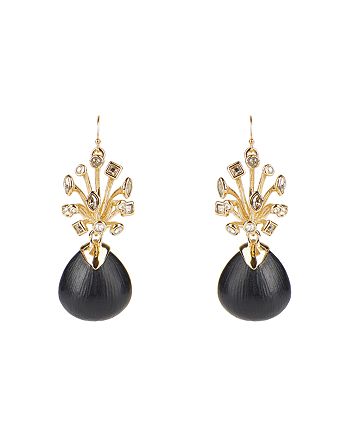 Alexis Bittar Crystal Burst & Lucite Detail Drop Earrings | Bloomingdale's