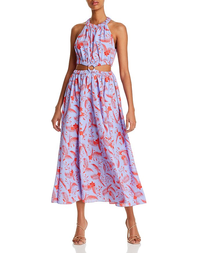 Likely Karrica Botanical Print Cutout Dress Bloomingdale S