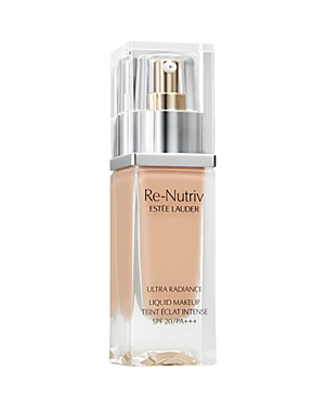 Shop Estée Lauder Re-nutriv Ultra Radiance Liquid Foundation Spf 20 In 2w1 Dawn (light To Medium With Warm Peach Undertones)