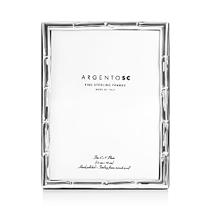 Argento Sc Bamboo Sterling Silver Frame, 5 X 7
