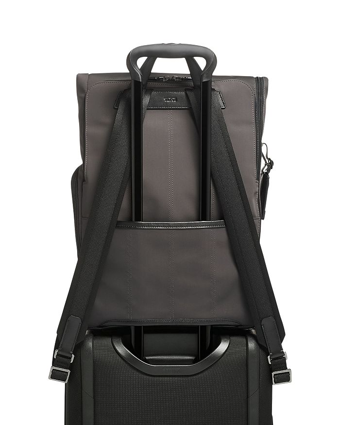 Tumi Harrison Osborn Roll Top Backpack In Reflective Iron ...