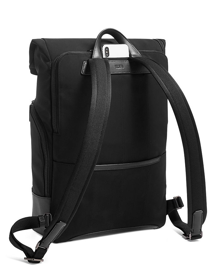 Shop Tumi Harrison Osborn Roll Top Backpack In Black