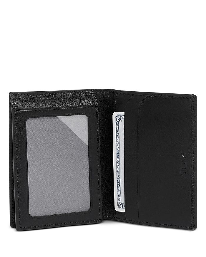 Shop Tumi Nassau L-fold Wallet In Black Texture