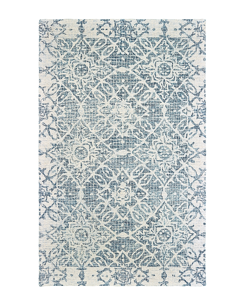 Oriental Weavers Tallavera 55603 Area Rug, 3'6 X 5'6 In Blue/ivory