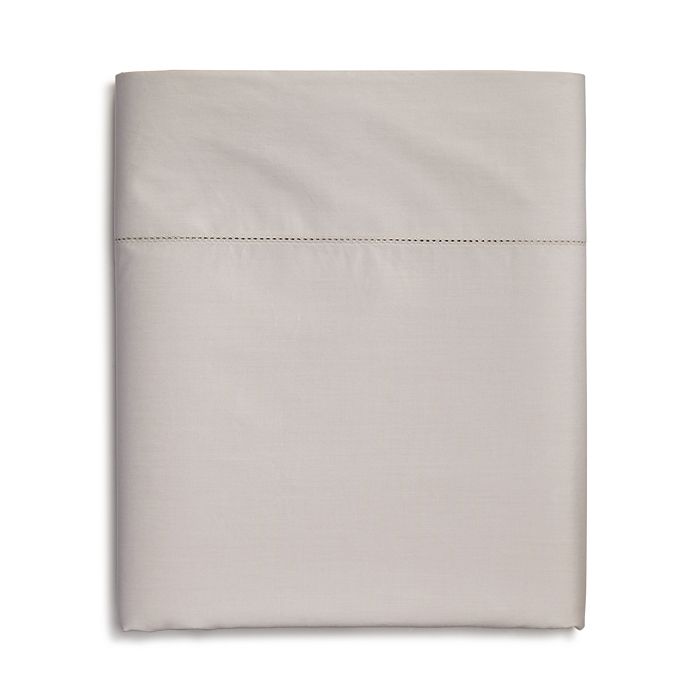 Hudson Park Collection Egyptian Percale Flat Sheet, Full - 100% Exclusive In Silver