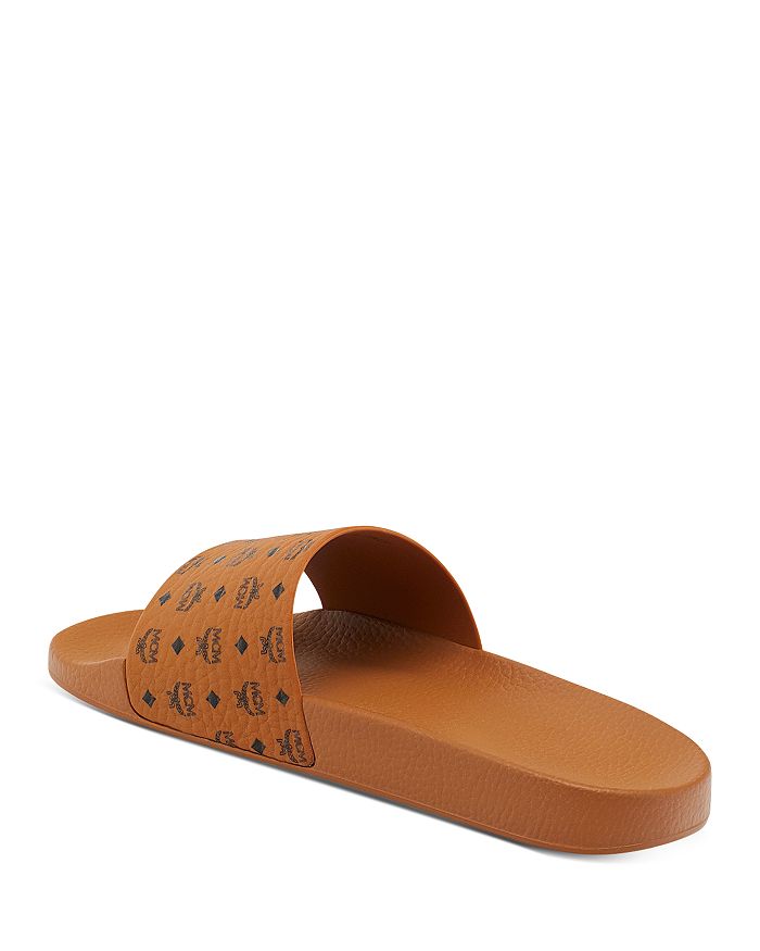 mcm tan slides