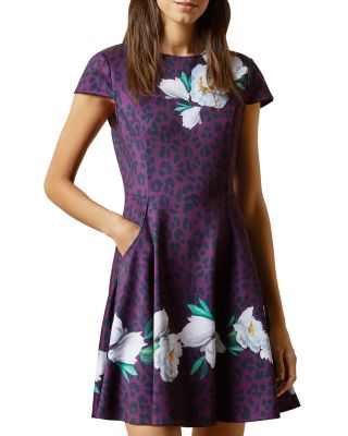 purple dress ted baker