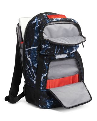 TUMI Tahoe Westlake Backpack Blue Shatter Print Weekend Travel Bag Sustainability and Lightweight Materials in TUMI main image 2