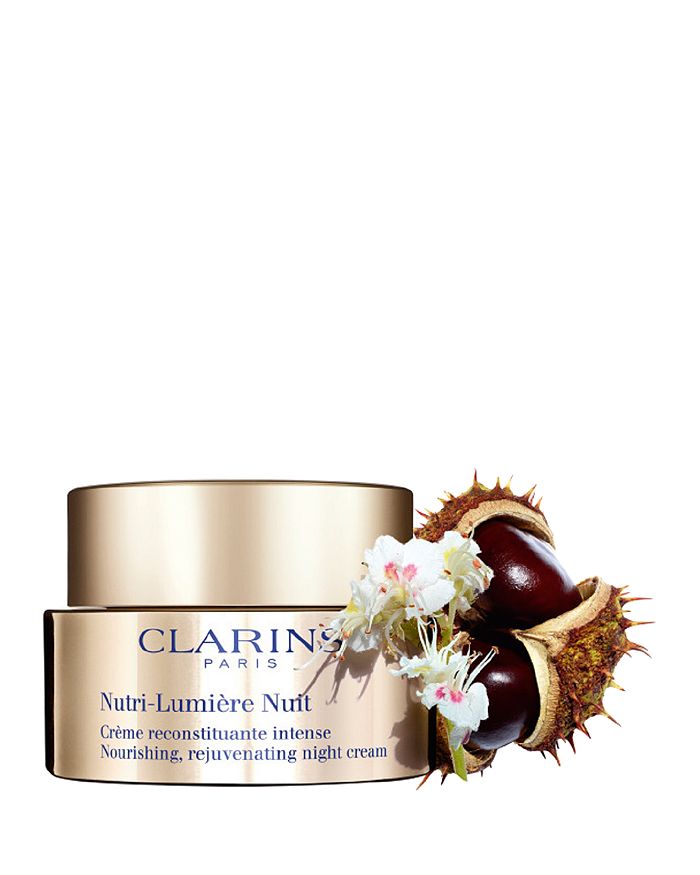 Shop Clarins Nutri-lumiere Anti-aging & Nourishing Night Moisturizer 1.6 Oz. In No Color