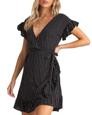bloomingdales wrap dress