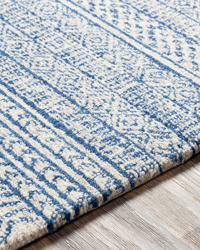 Surya Maroc 147619 Area Rug, 2' X 3' In Denim/cream/taupe
