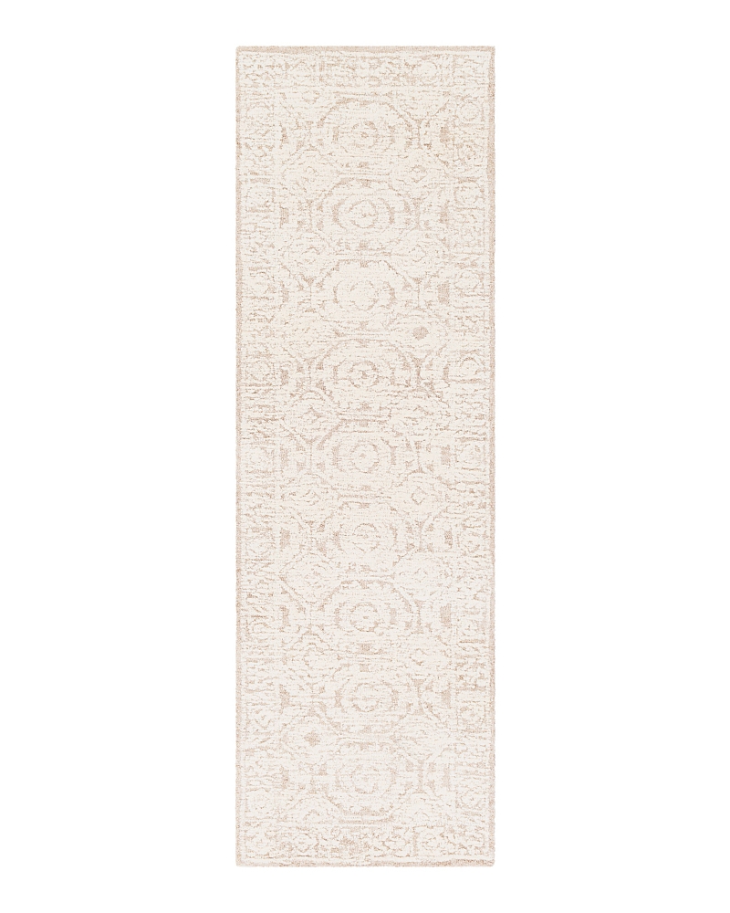 Shop Surya Louvre Lou-2301 Runner Area Rug, 2'6 X 8' In Cream/khaki