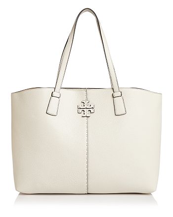 Tory Burch McGraw Large Leather Tote | Bloomingdale's
