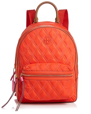 red tory burch backpack