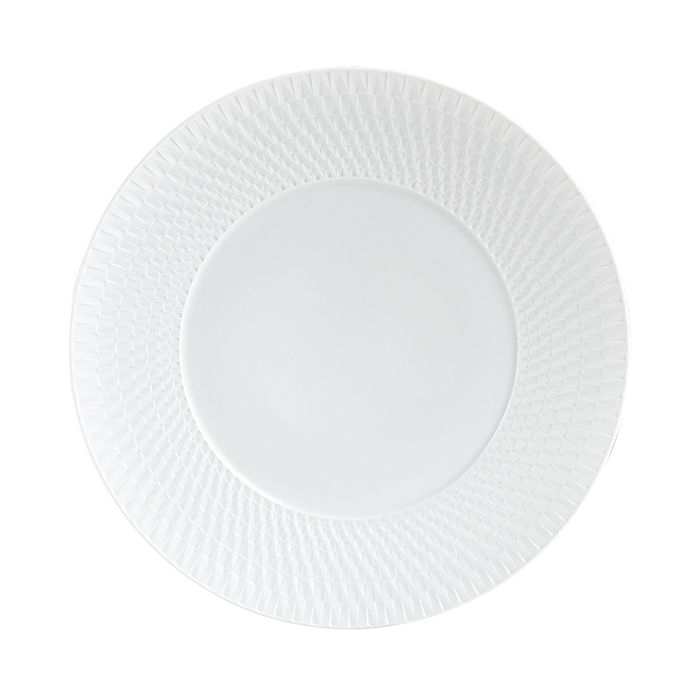 Shop Bernardaud Twist White Collection Dinner Plate