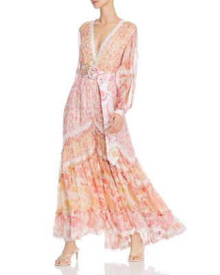 rococo sand maxi dress