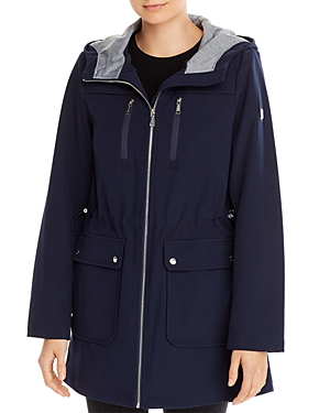 Vince Camuto Soft Shell Jacket In Navy