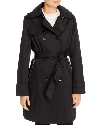 Calvin Klein Mid-Length Trench Coat | Bloomingdale's