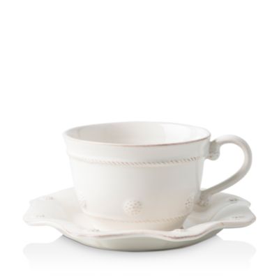 Berry & Thread Whitewash Coffee/Tea Cup