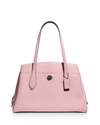 COACH Lora Leather Carryall Tote | Bloomingdale's