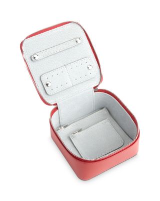 Leather Travel Jewelry Case