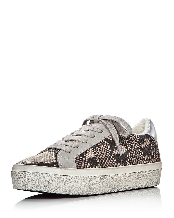 Aqua Play Lace Up Platform Sneakers - 100% Exclusive In Blush Snake