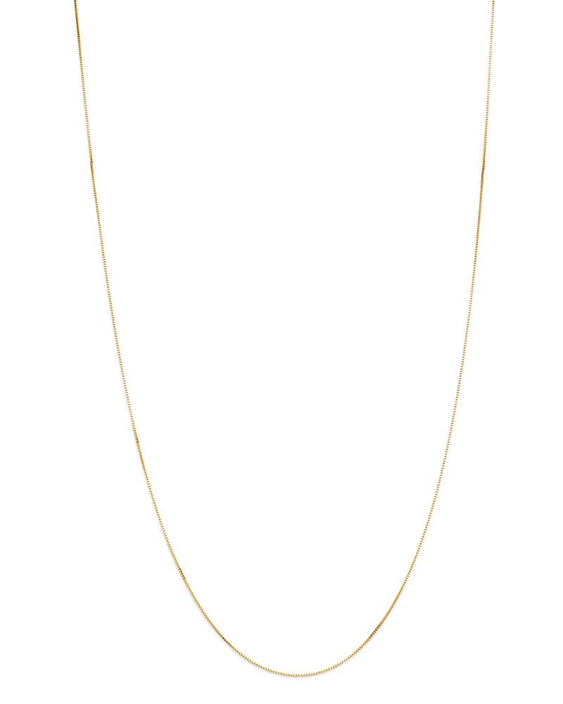 Bloomingdale's Box Link Chain Necklace In 14k Yellow Gold - Exclusive In Gold