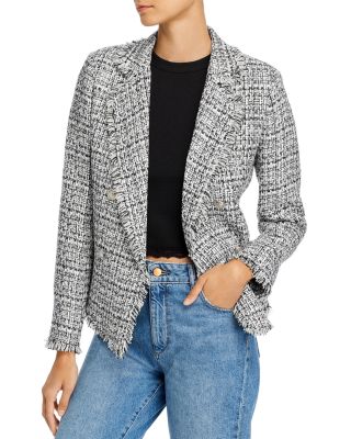 aqua tweed jacket