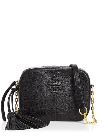 Tory Burch McGraw Mini Leather Crossbody Camera Bag | Bloomingdale's