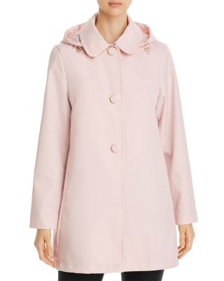 kate spade new york Hooded Raincoat Bloomingdale s