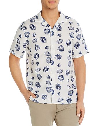 Nn07 Miyagi Woven Short Sleeve Shirt Bloomingdale S