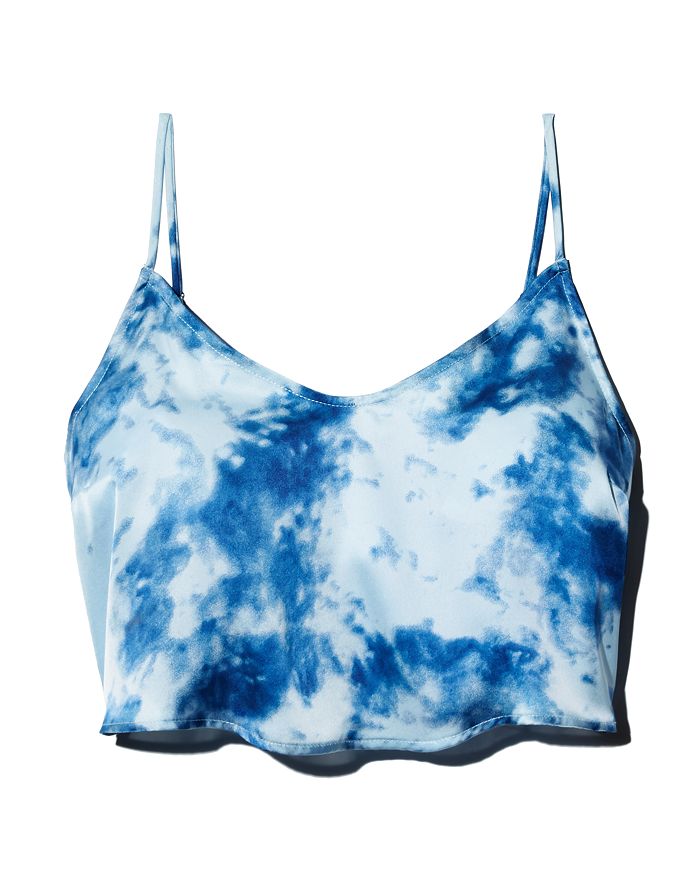 Fore Tie-dye Cami Top In Blue