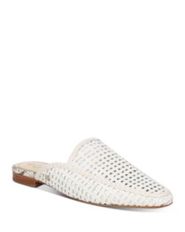 Sam Edelman - Women's Elva Slip On Woven Mule Flats