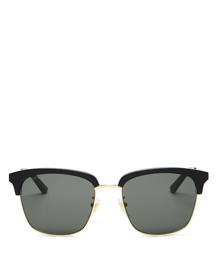 Gucci Men's Square Sunglasses, 55mm | Bloomingdale's