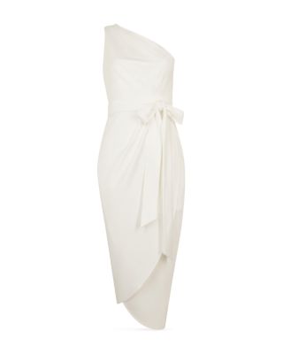 新作【TED BAKER】Gabie ワンショルダードレープドレス Ted Baker Gabie One Shoulder Midi Dress | Bloomingdale's