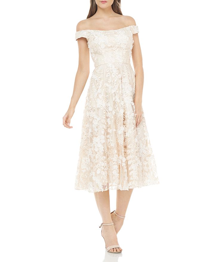 Carmen marc valvo infusion red deals dress