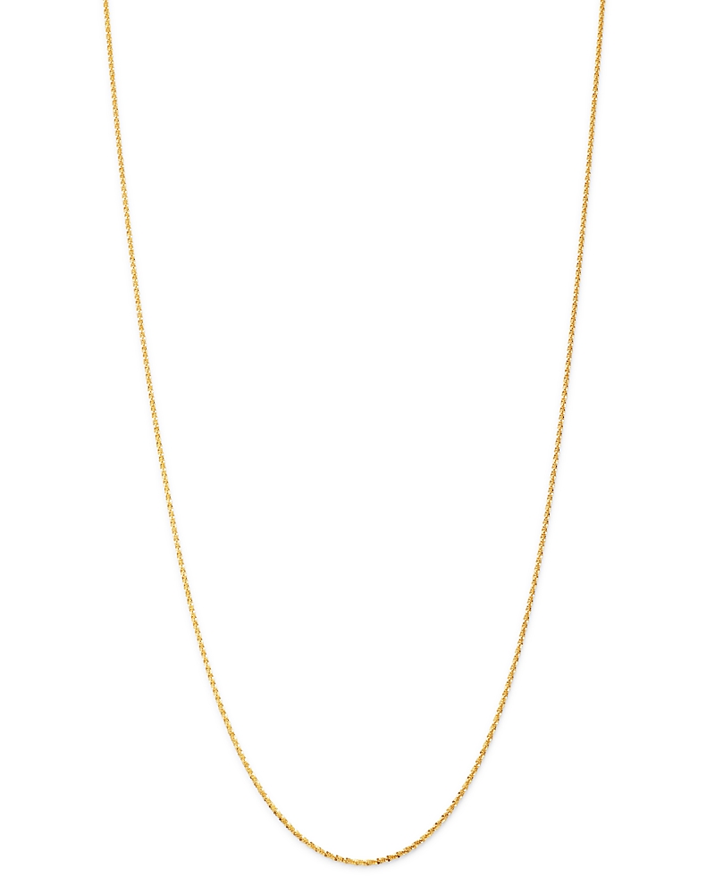 Bloomingdale's Crossover Link Chain Necklace In 14k Yellow Gold, 18 - Exclusive In Gold