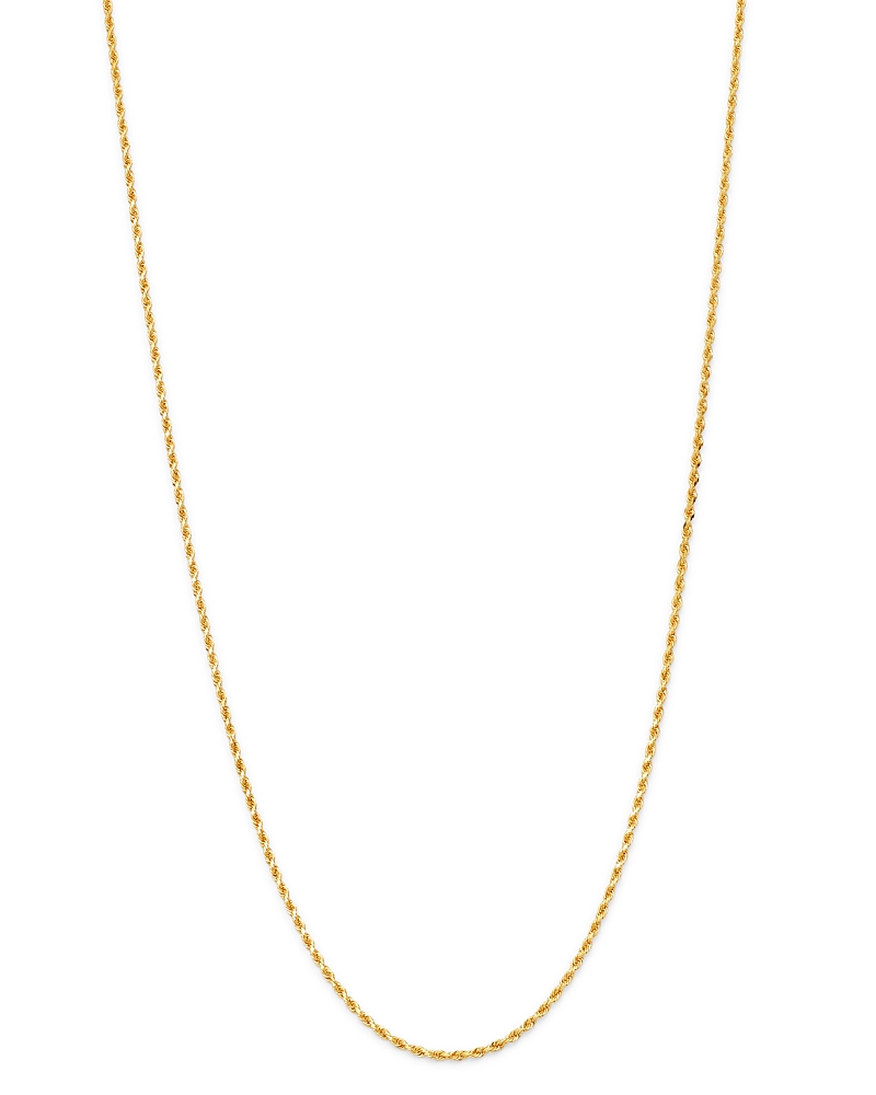 Bloomingdale's Fine Collection Rope Link Chain Necklace in 14K Yellow Gold, 16