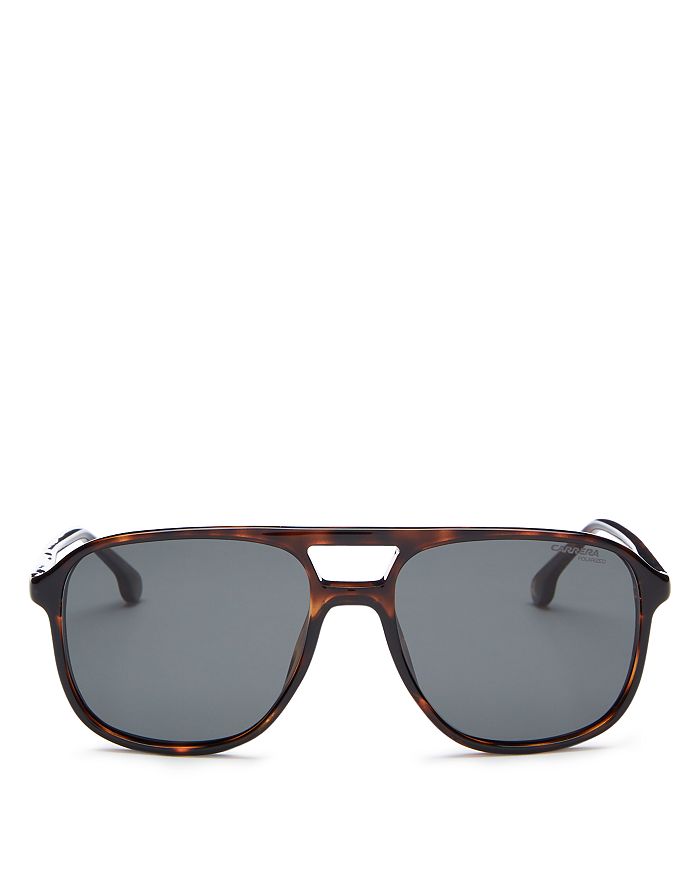 Carrera Men's Polarized Brow Bar Sunglasses, 56mm | Bloomingdale's