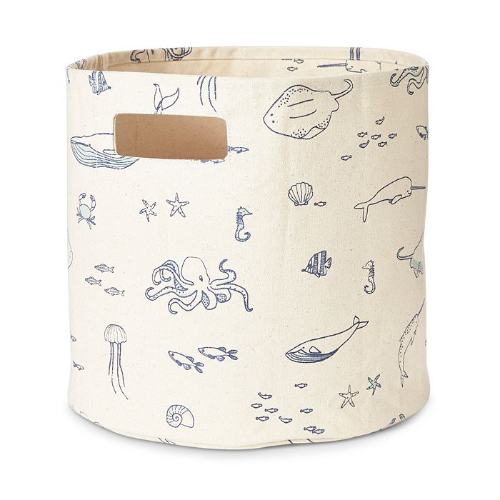 Pehr Life Aquatic Cotton Canvas Storage Bin Bloomingdale's