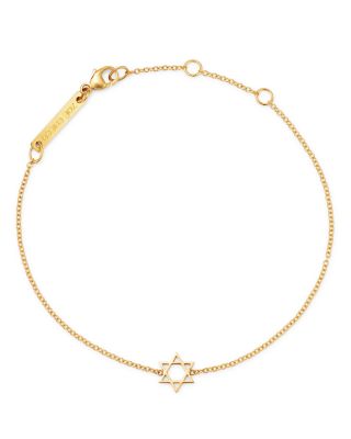 Midi Bitty Star of David Bracelet