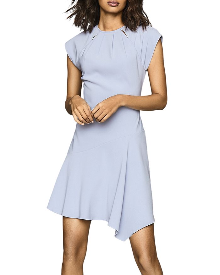 Reiss pale blue dress store