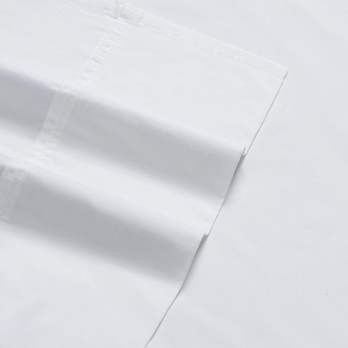 Shop Charisma 400tc Percale Sheet Set, Queen In White