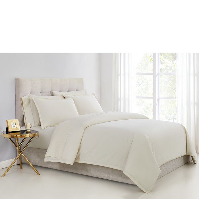 Shop Charisma 400tc Percale Duvet Cover Set, King In Vanilla Ice