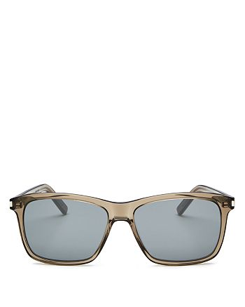 saint laurent 57mm square sunglasses