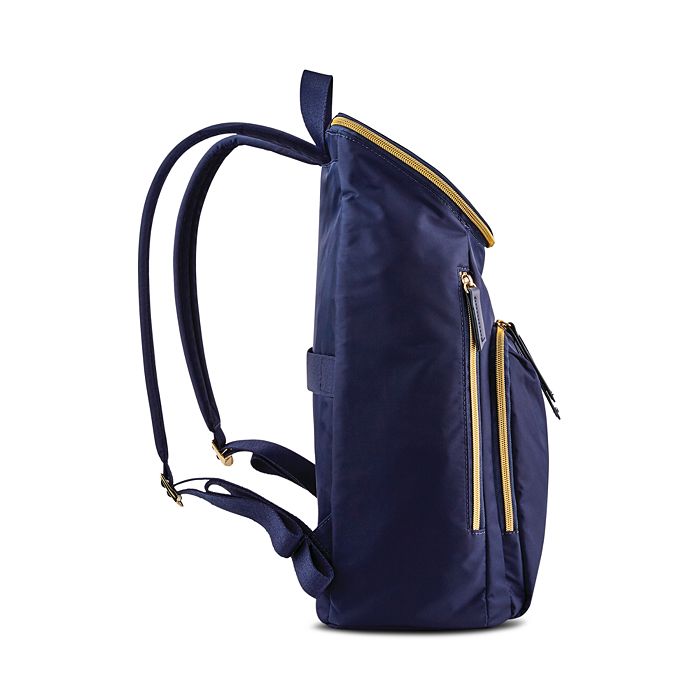 Shop Samsonite Mobile Solutions Deluxe Backpack In Navy Blue