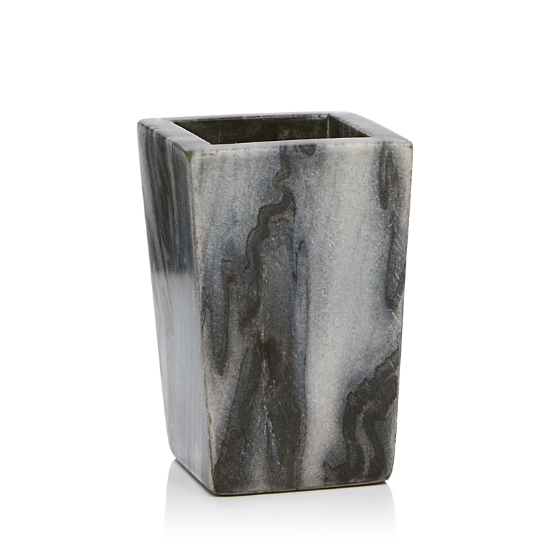 Bloomingdale's Marble Brush Holder - Exclusive In Gray
