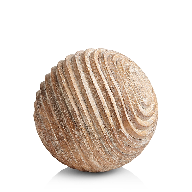 Global Views Moulard Wooden Sphere